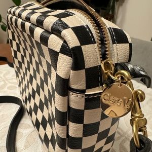 Clare V Checkered Midi Sac - brand new
